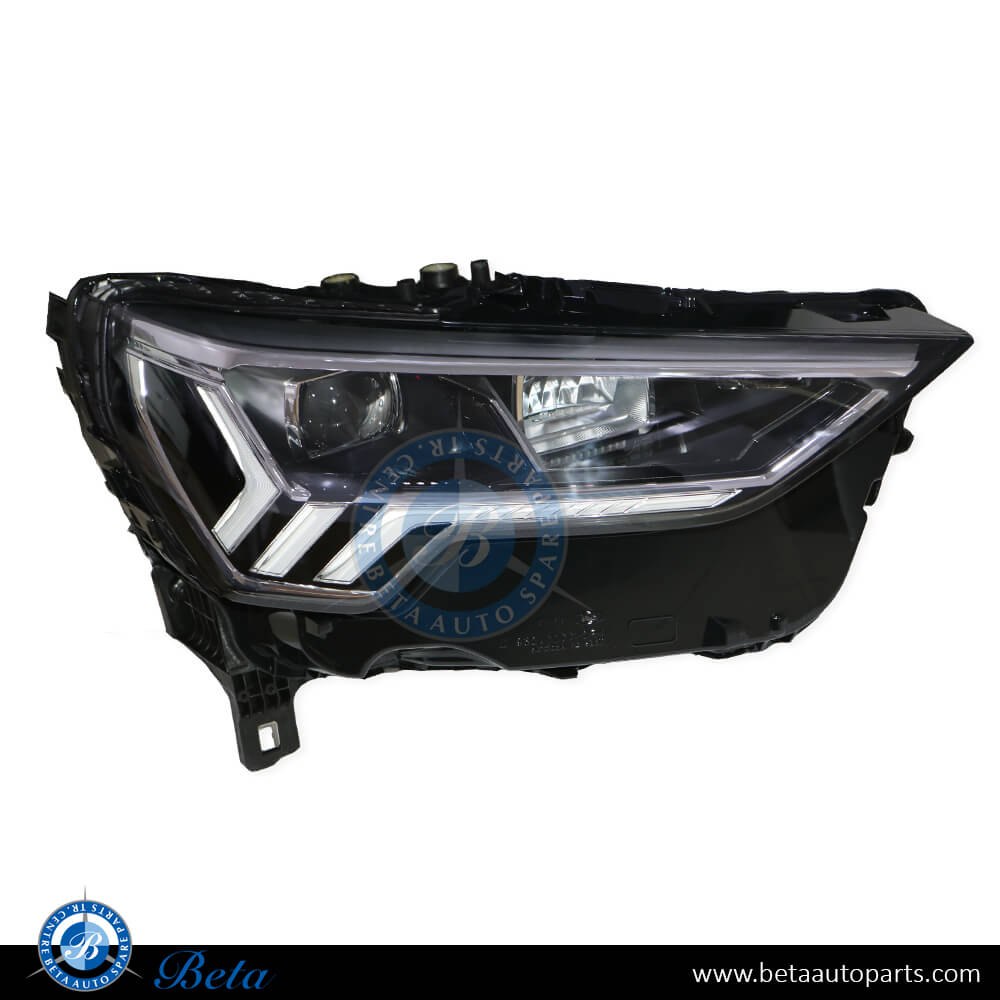 Right Side Headlamp LED for Audi Q3 2019 -Up models, Part Number 83A941774 Right Side Headlamp LED for Audi Q3 2019 -Up models, Part Number 83A941774